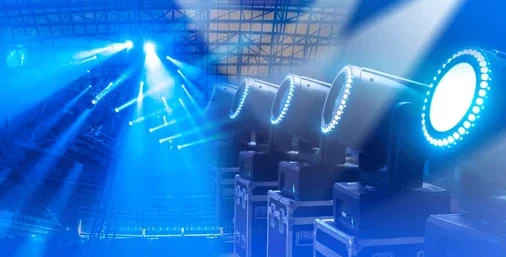 dj and lighting equipment