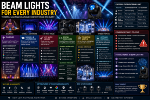 beam lights for events