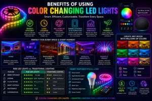 Benefits of Color Changing LED Lights