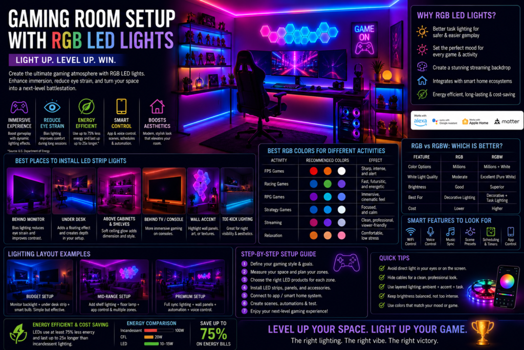 Outdoor Color Changing LED Lights