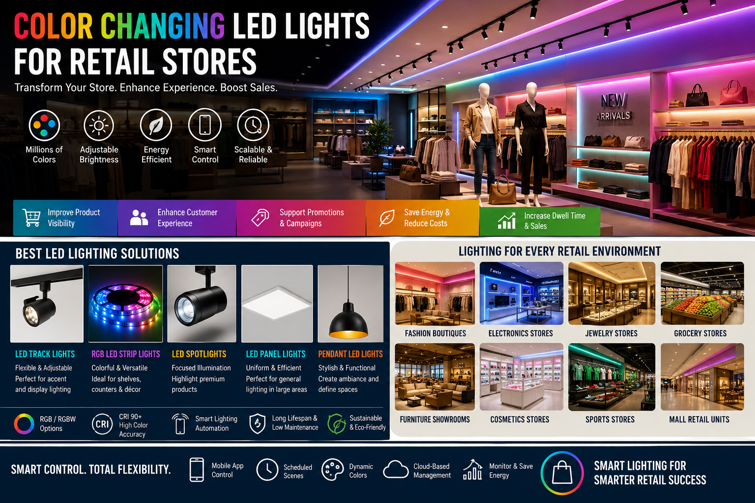 Retail LED Lighting